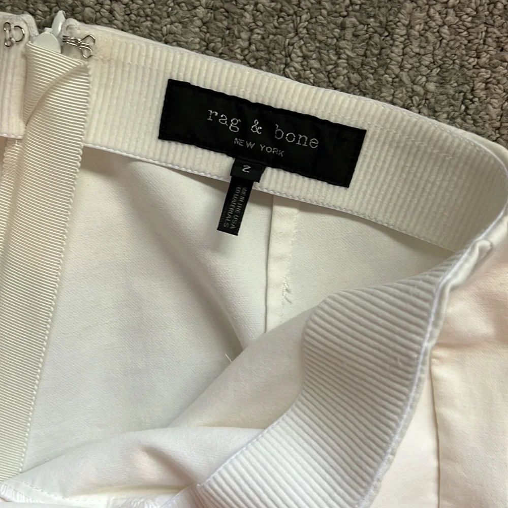 Rag & Bone White Pants - Picture 2 of 3